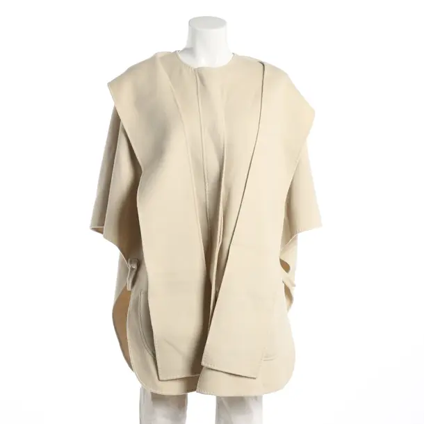 Cape, in Beige, Wool, Strenesse