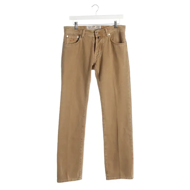 Jeans straight fit, in Cammello, Cotone, Jacob Cohen