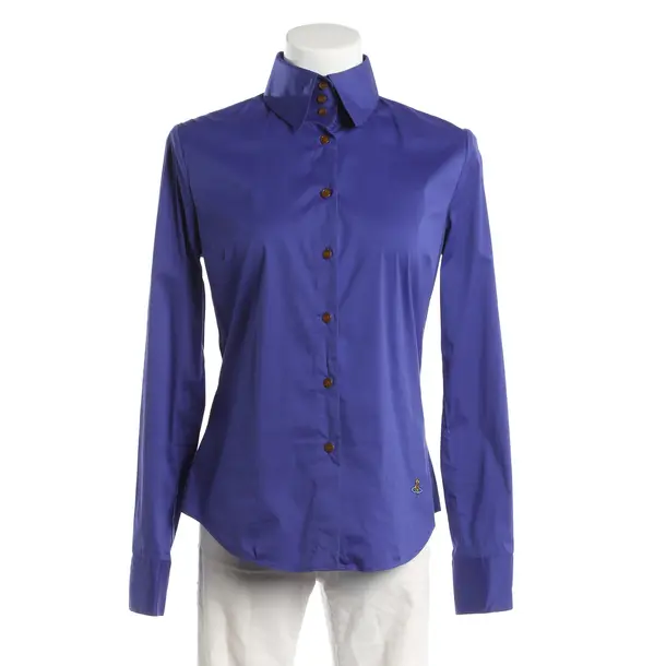 Blouse, in Blue, Cotton, Vivienne Westwood