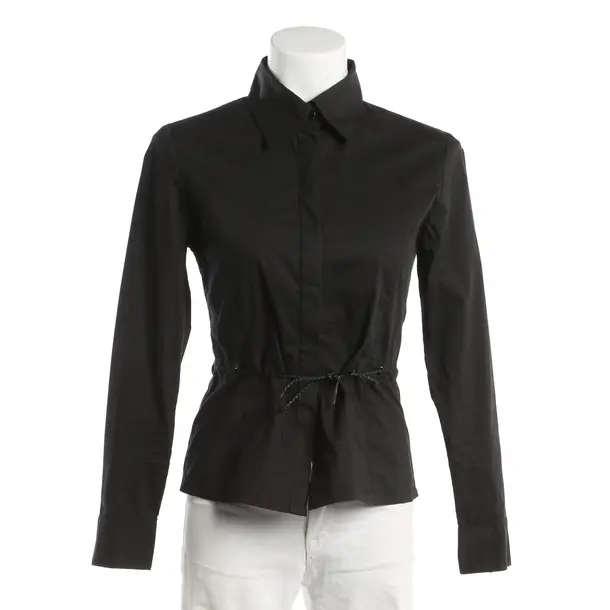 Blouse, in Black, Cotton, Prada Linea Rossa