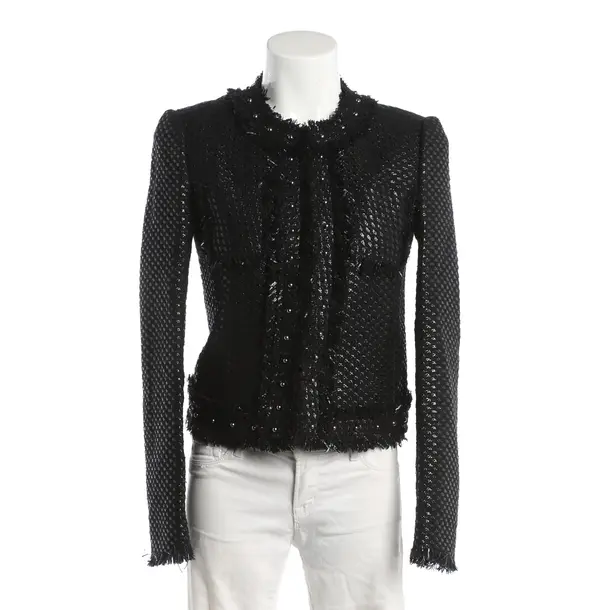 Blazer, in Schwarz, Baumwolle, Karl Lagerfeld