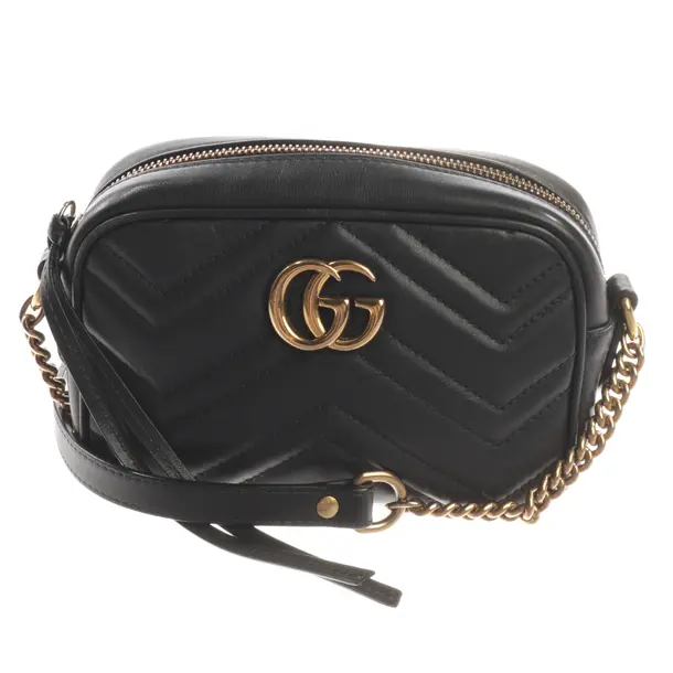 Cross Body Bag, in Black, Leather, Gucci