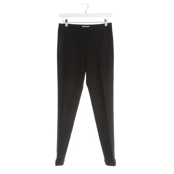 Pants, in Black, Wool, Paule Ka