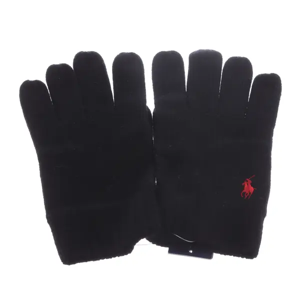 Gloves, in Black, Wool, Polo Ralph Lauren