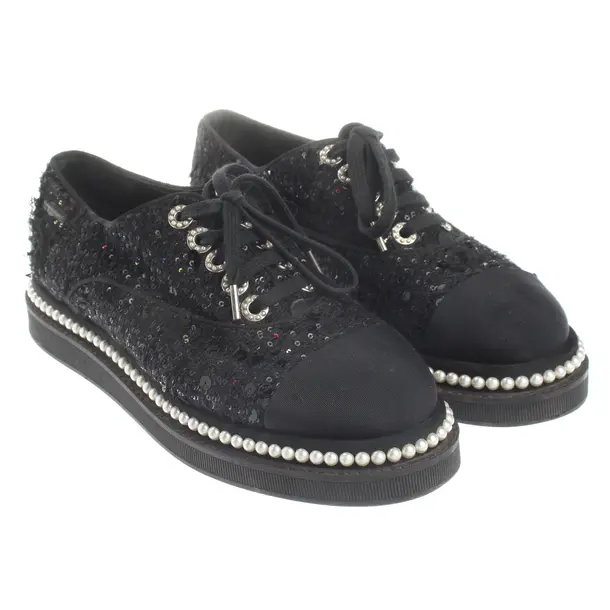 Sneaker, in Schwarz, Chanel