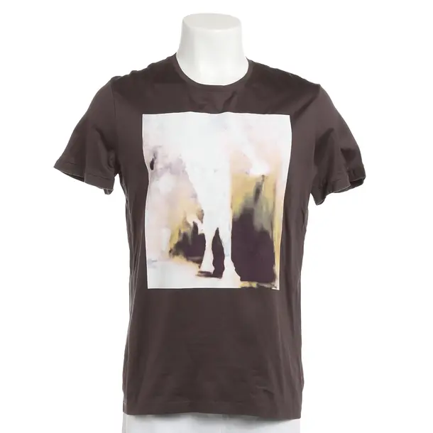 T-Shirt, in Braun, Baumwolle, Balenciaga