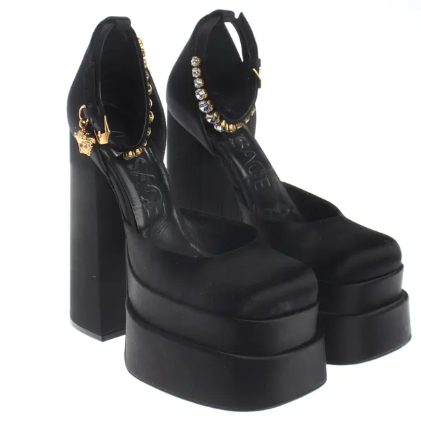 Sandaletten, in Schwarz, Versace