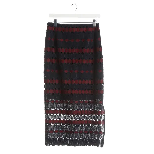 Skirt, in Navy, Polyester, Sandro