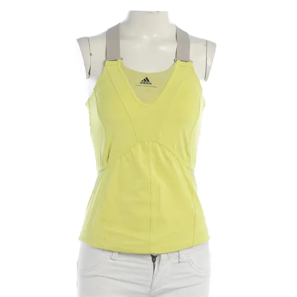 Top, in Yellow, Polyester, Adidas by Stella McCartney