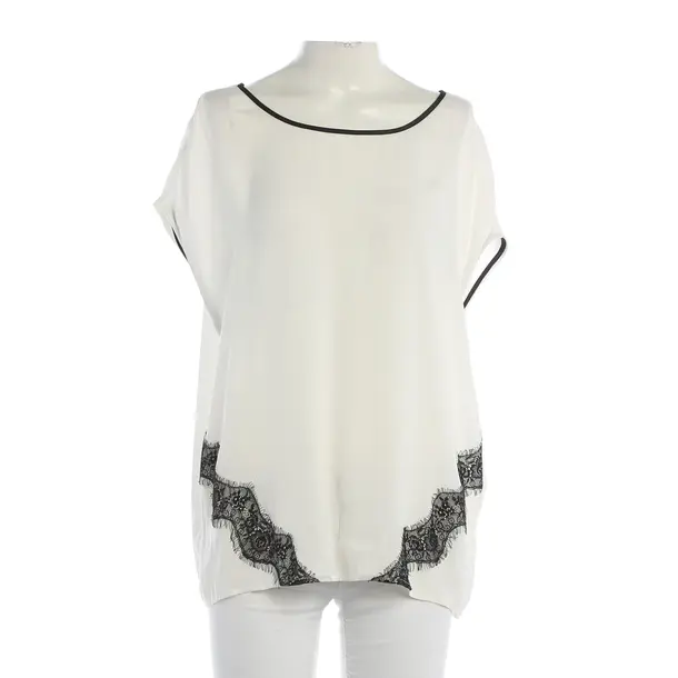 Blouse, in White, Silk, Steffen Schraut