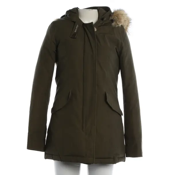 Cappotto invernale, in Verde, Cotone, Woolrich