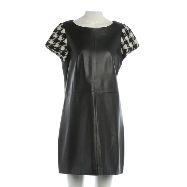 Dress, in Black, Leather, Boutique Moschino