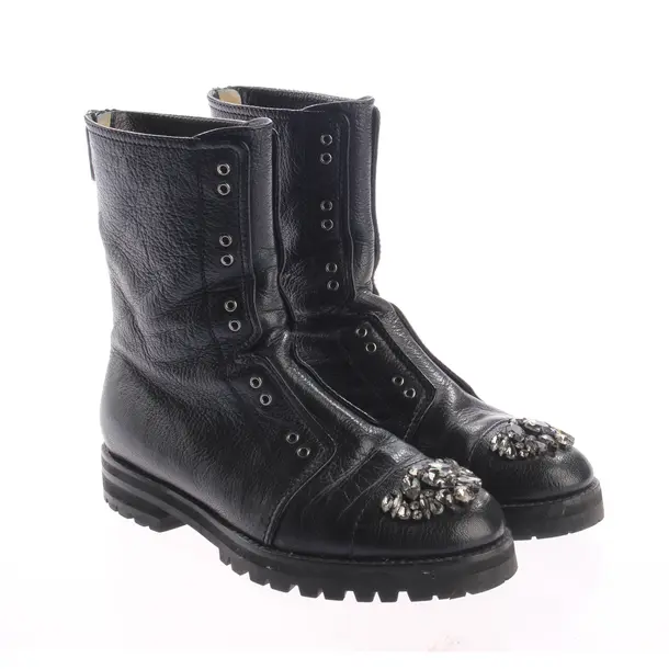 Stiefeletten, in Schwarz, Jimmy Choo