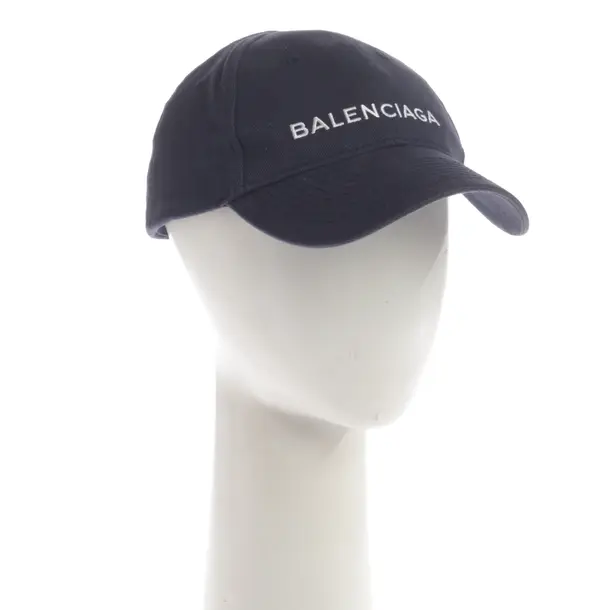 Cap, in Navy, Cotton, Balenciaga