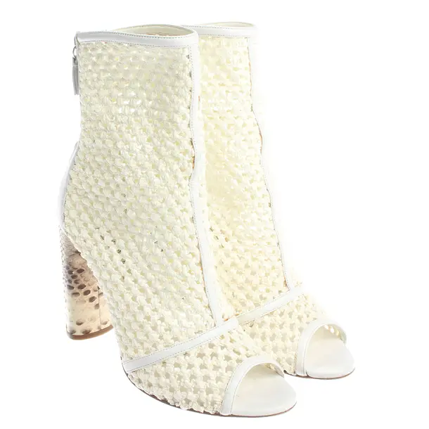 Ankle Boots, in Beige, Casadei