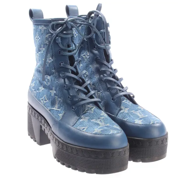 Ankle Boots, in Blue, Louis Vuitton