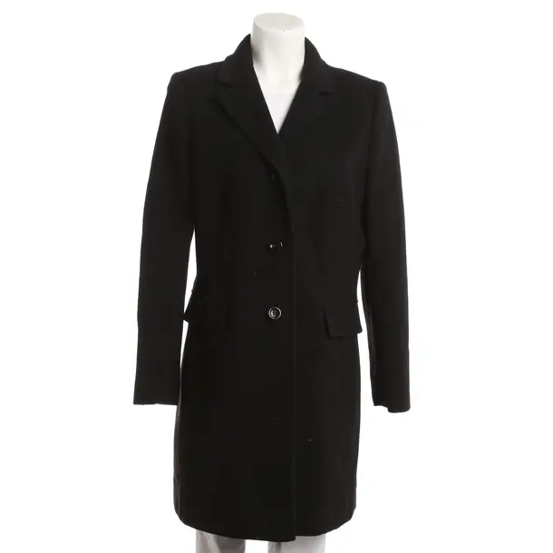 Winter Coat, in Black, Wool, Fuchs Schmitt