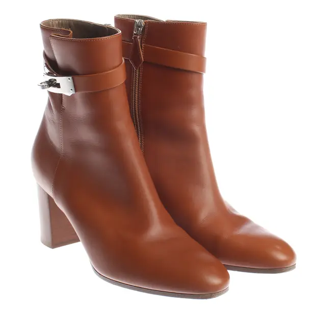 Stiefeletten, in Hellbraun, Hermès