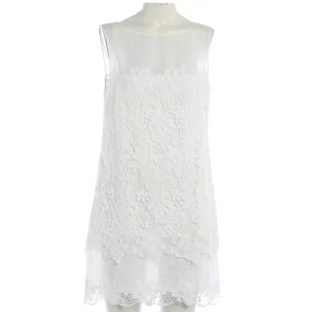Dress, in White, Cotton, Ermanno Scervino