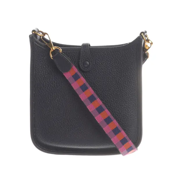 Schultertasche, in Navy, Leder, Hermès