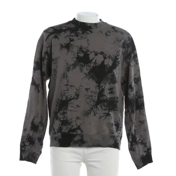 Sweatshirt, in Hellgrau, Baumwolle, Helmut Lang