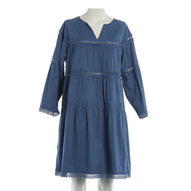 Dress, in Blue, Cotton, Steffen Schraut