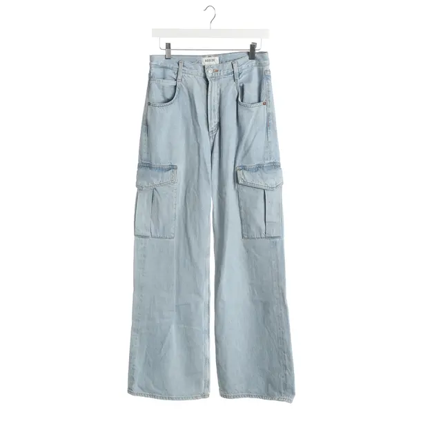 Jeans Boyfriend, in Blau, Baumwolle, Agolde