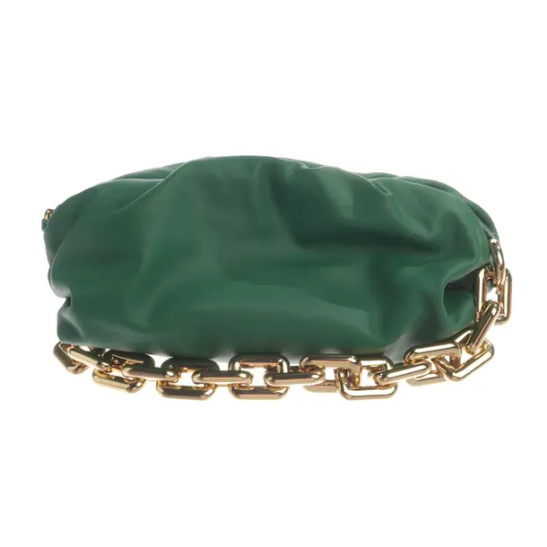 Shoulder Bag, in Green, Leather, Bottega Veneta