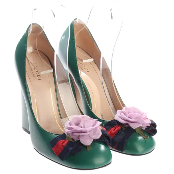 Pumps, in Grün, Gucci