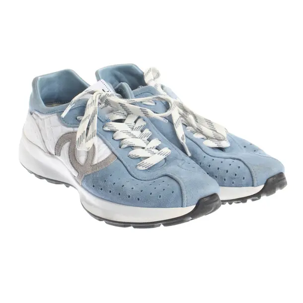 Sneakers, in Light Blue, Chanel