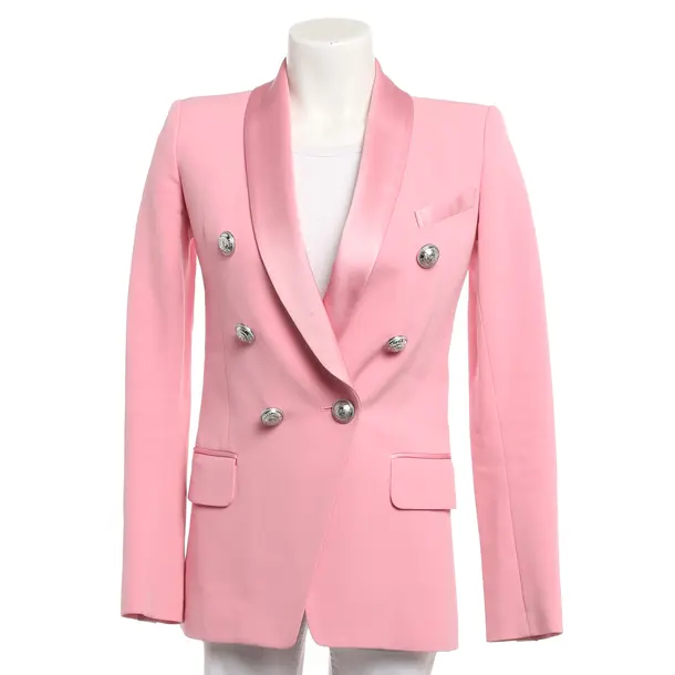 Blazer, in Rosa, Viskose, Balmain