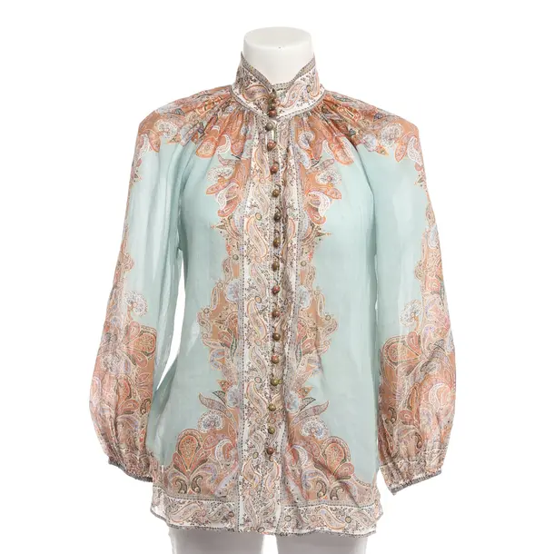 Bluse, in Mehrfarbig, Leinen, Zimmermann