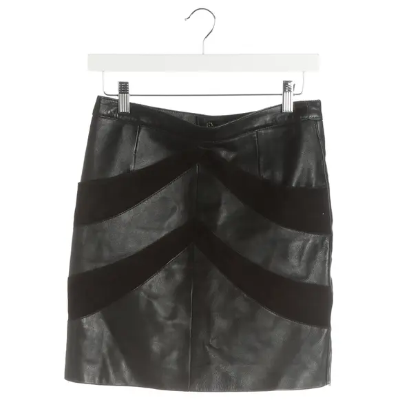 Rock, in Schwarz, Leder, Maje