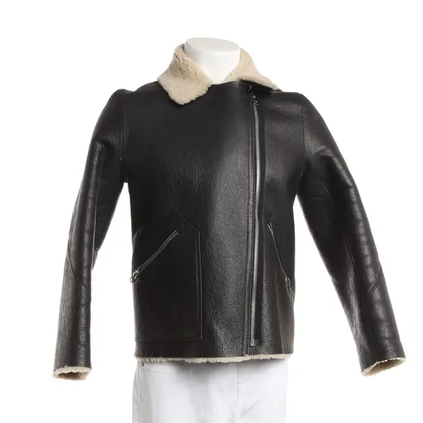 Lederjacke, in Schwarz, Leder, Sandro