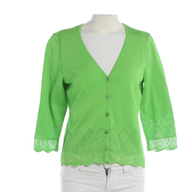 Strickjacke, in Grün, Viskose, Escada