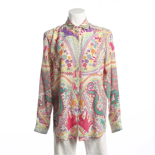 Bluse, in Mehrfarbig, Seide, Etro