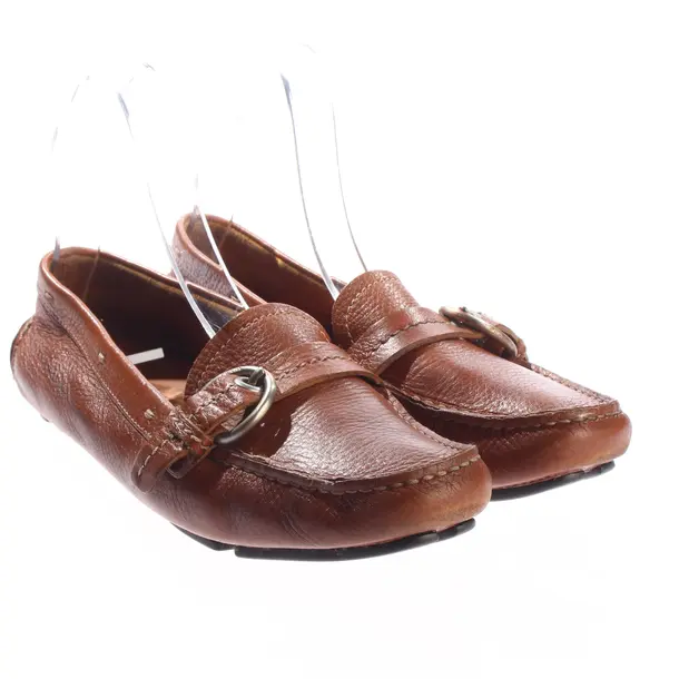 Loafers, in Hellbraun, Prada