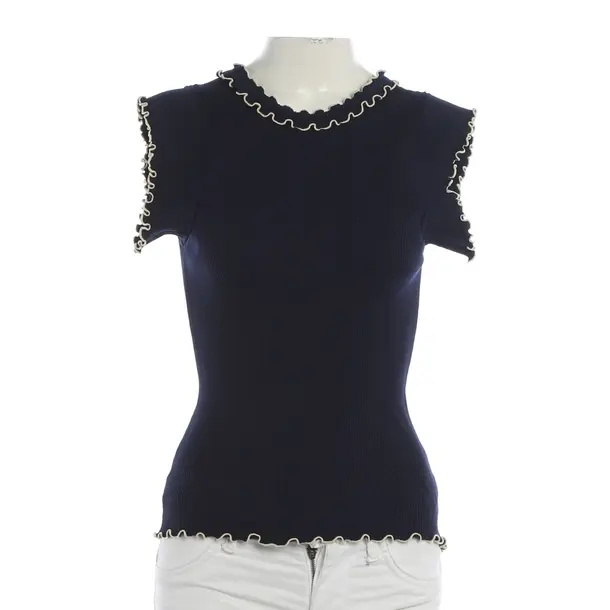 Shirt, in Navy, Polyamide, Mulberry