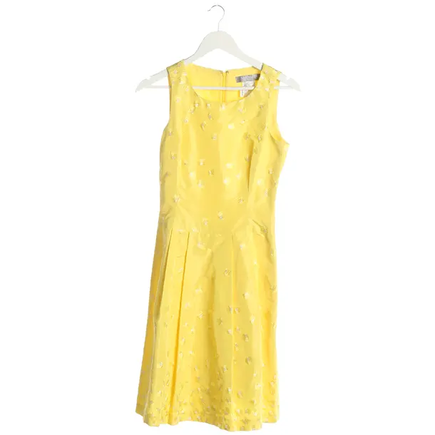Cocktailkleid, in Gelb, Seide, Max Mara