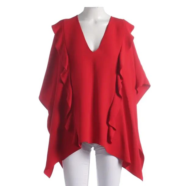 Blouse, in Red, Silk, Valentino
