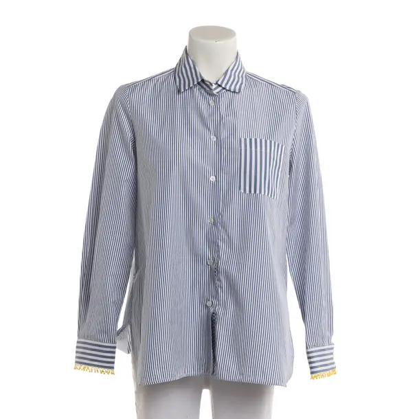Shirt, in Blue, Cotton, Max Mara