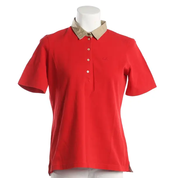 Poloshirt, in Rot, Baumwolle, Van Laack