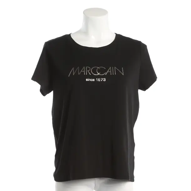 Shirt, in Black, Cotton, Marc Cain