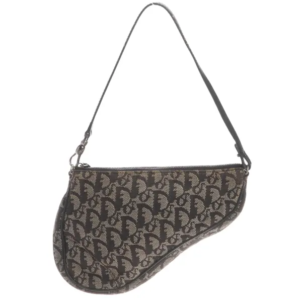 Handtasche, in Beige, Baumwolle, Dior