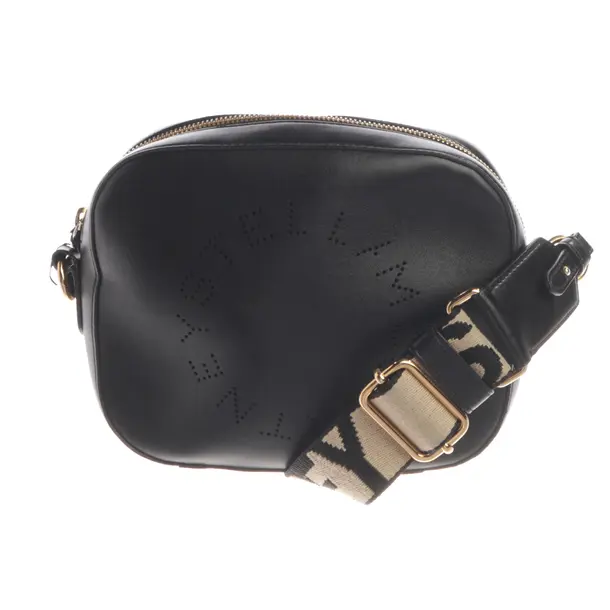 Cross Body Bag, in Black, Polyurethane, Stella McCartney
