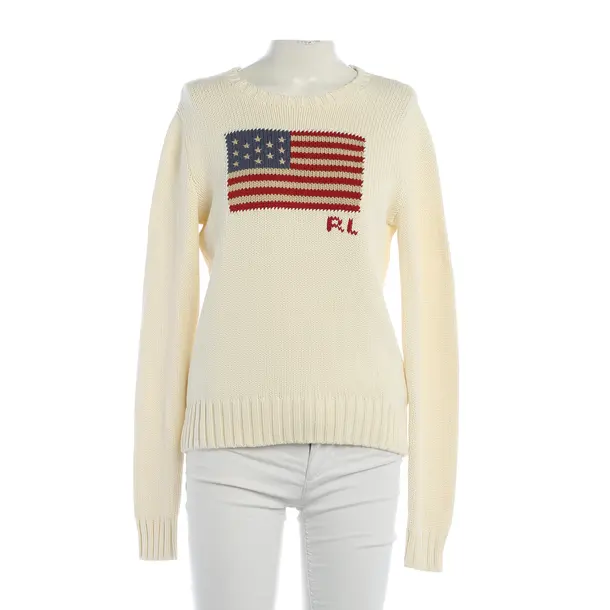 Pullover, in Cream, Baumwolle, Polo Ralph Lauren