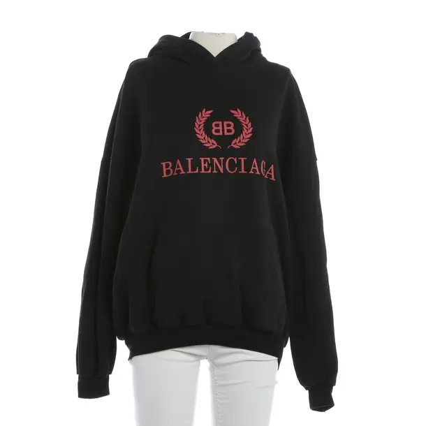 Hoodie, in Black, Cotton, Balenciaga