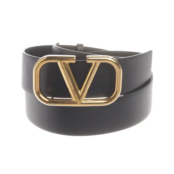 Gürtel, in Schwarz, Leder, Valentino