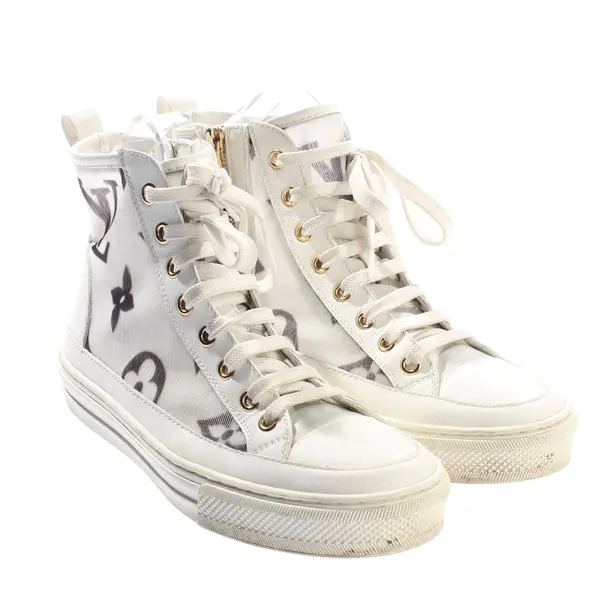 High-Top Sneaker, in Weiß, Louis Vuitton