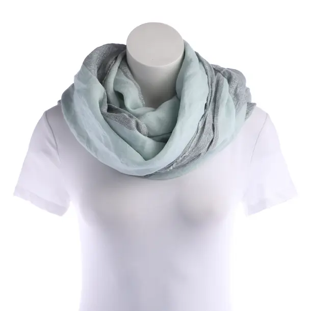 Schal, in Hellblau, Baumwolle, Fabiana Filippi